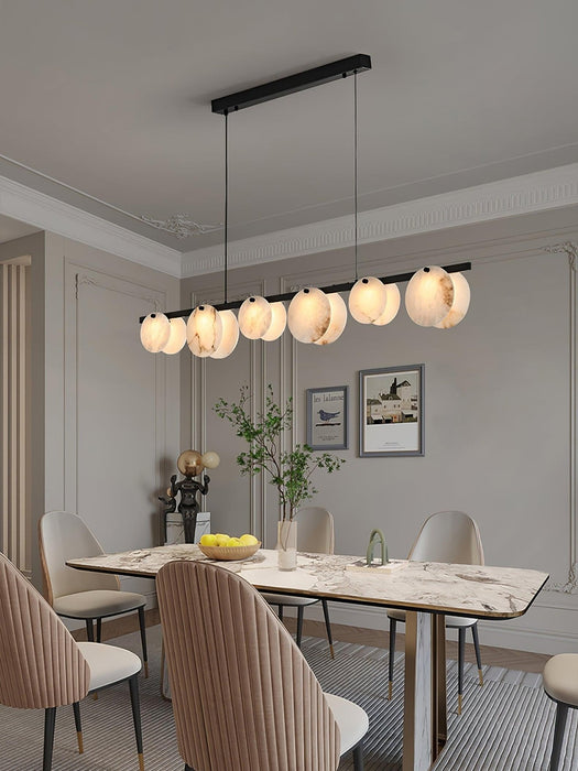 Trinidad Dining Room Alabaster Chandelier - Simprolos