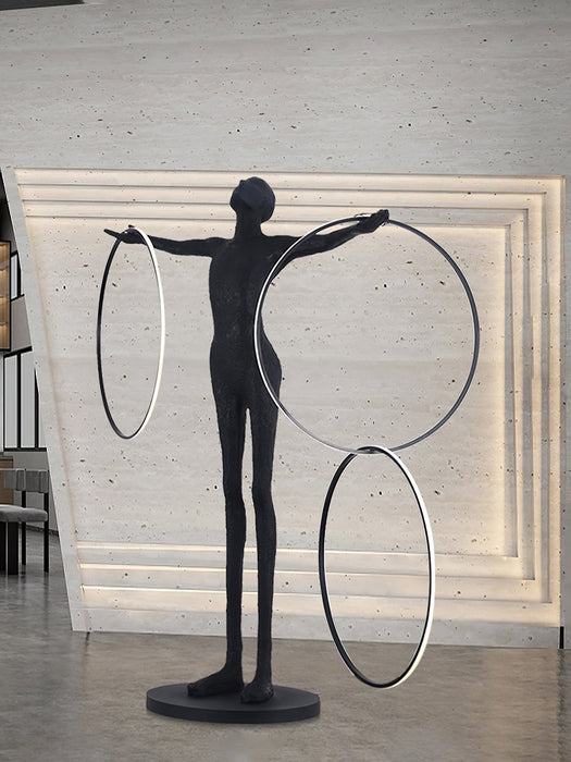 Trinity Life Sculpture Floor Lamp - Simprolos