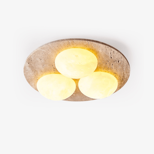 Trio Travertine Ceiling Light - Simprolos