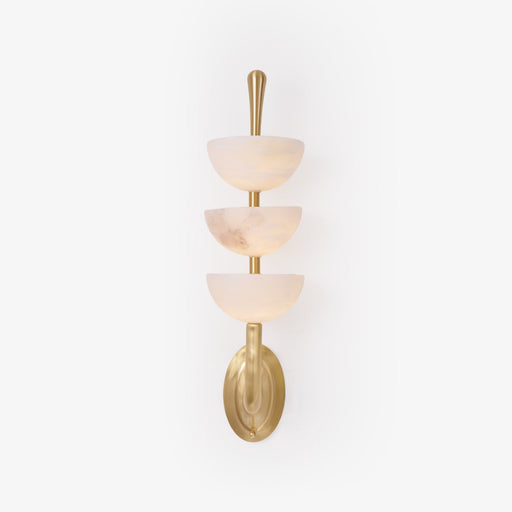 Triple Alabaster Wall Sconce - Simprolos