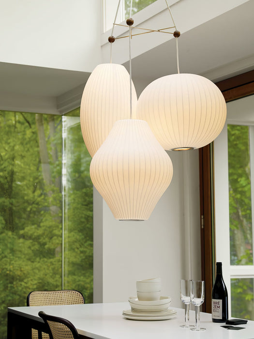 Triple Pear Bubble Pendant Lamp - Simprolos
