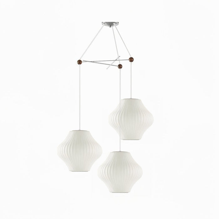 Triple Pear Bubble Pendant Lamp - Simprolos