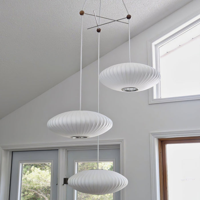 Triple Pear Bubble Pendant Lamp - Simprolos