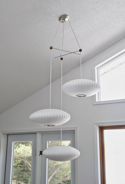 Triple Pear Bubble Pendant Lamp - Simprolos