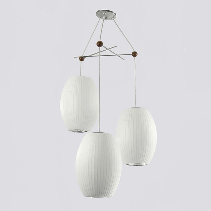 Triple Pear Bubble Pendant Lamp - Simprolos