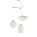 Triple Pear Bubble Pendant Lamp - Simprolos