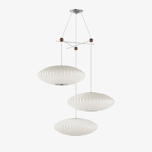 Triple Pear Bubble Pendant Lamp - Simprolos