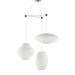 Triple Pear Bubble Pendant Lamp - Simprolos