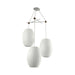 Triple Pear Bubble Pendant Lamp - Simprolos
