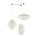 Triple Pear Bubble Pendant Lamp - Simprolos
