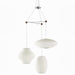 Triple Pear Bubble Pendant Lamp - Simprolos