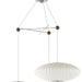 Triple Pear Bubble Pendant Lamp - Simprolos
