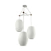 Triple Pear Bubble Pendant Lamp - Simprolos