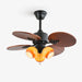 Tropica Breeze Ceiling Fan Light - Simprolos