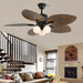 Tropica Breeze Ceiling Fan Light - Simprolos