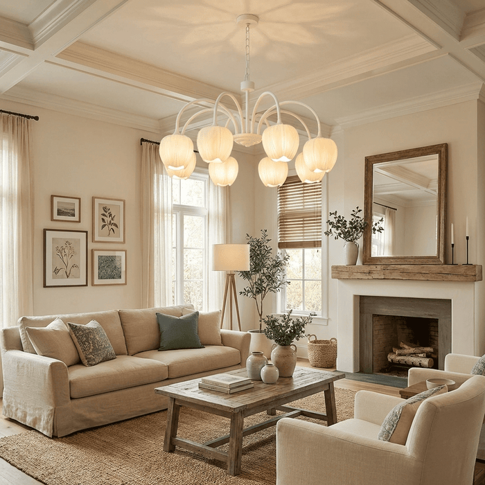 Tulip Matcha Chandelier - Simprolos