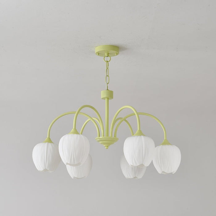 Tulip Matcha Chandelier - Simprolos