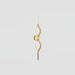Twist Brass Wall Light - Simprolos