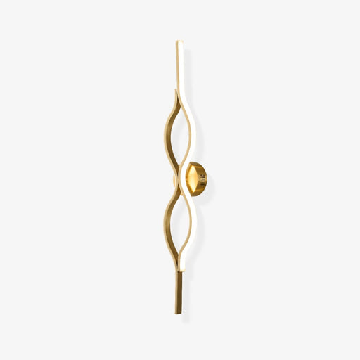 Twist Brass Wall Light - Simprolos
