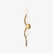 Twist Brass Wall Light - Simprolos