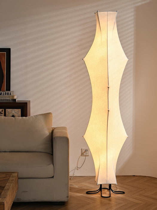 Twist Silk Floor Lamp - Simprolos