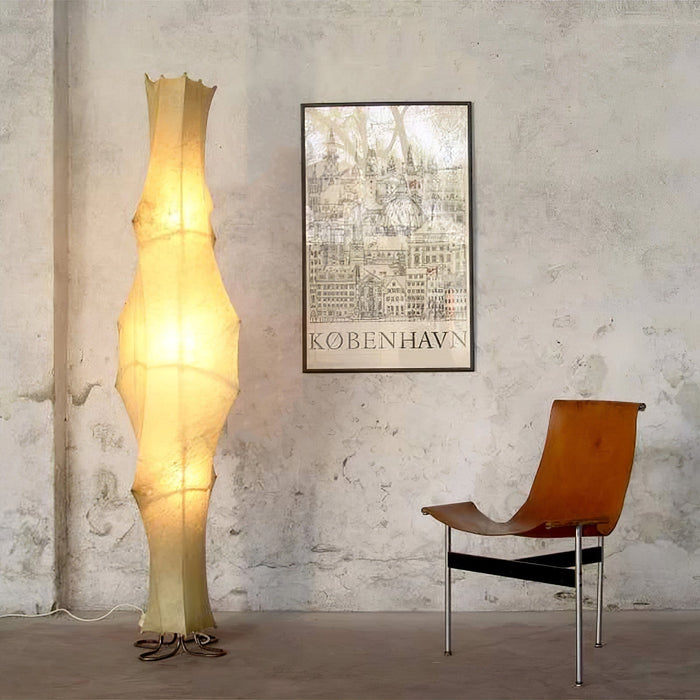 Twist Silk Floor Lamp - Simprolos