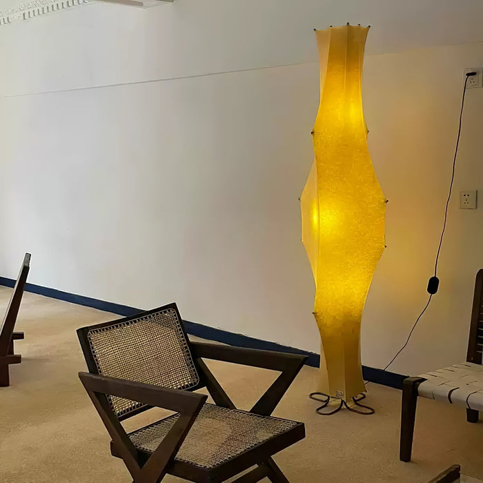Twist Silk Floor Lamp - Simprolos