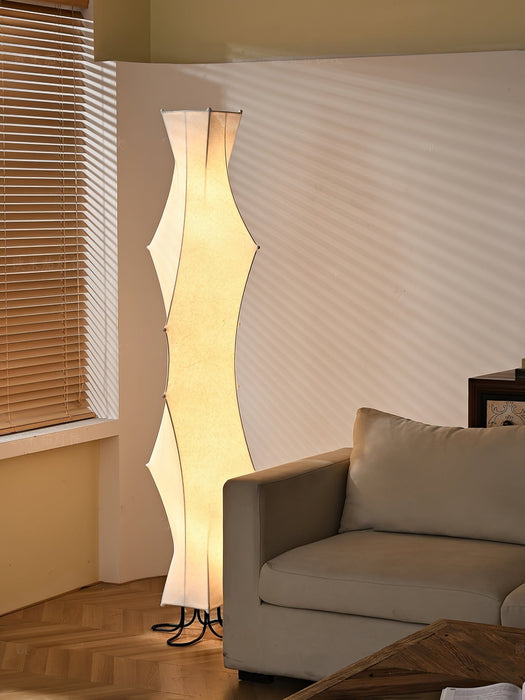 Twist Silk Floor Lamp - Simprolos