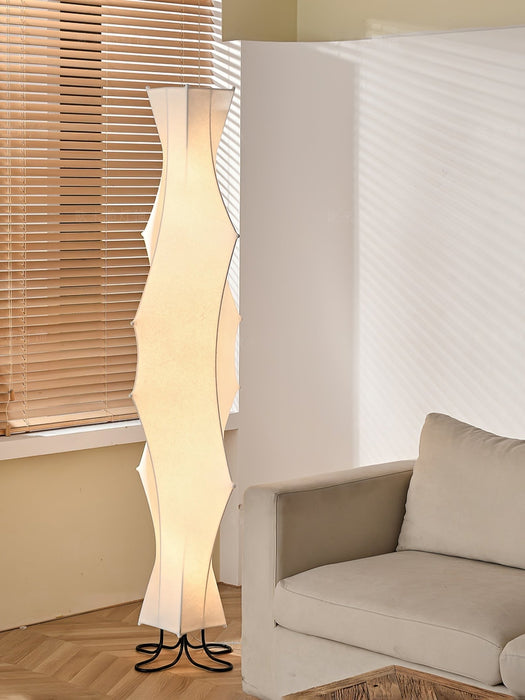 Twist Silk Floor Lamp - Simprolos