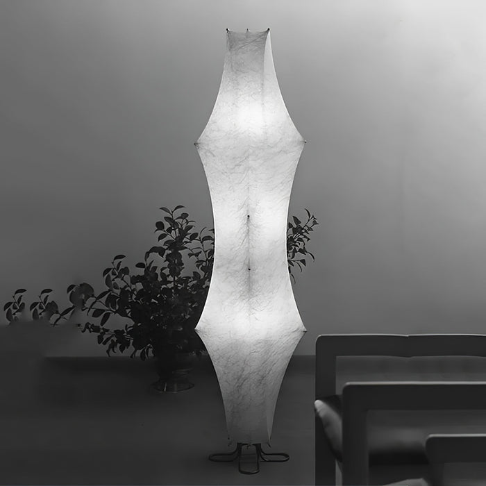 Twist Silk Floor Lamp - Simprolos