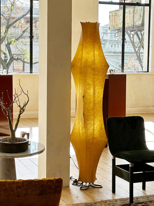 Twist Silk Floor Lamp - Simprolos