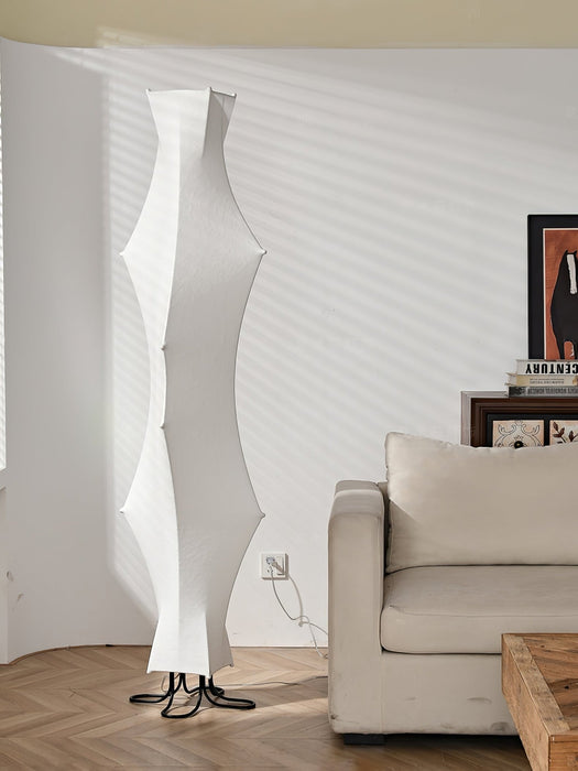 Twist Silk Floor Lamp - Simprolos