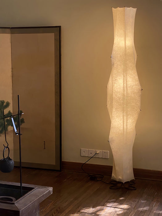 Twist Silk Floor Lamp - Simprolos
