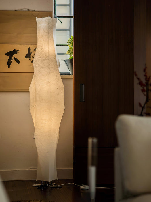 Twist Silk Floor Lamp - Simprolos
