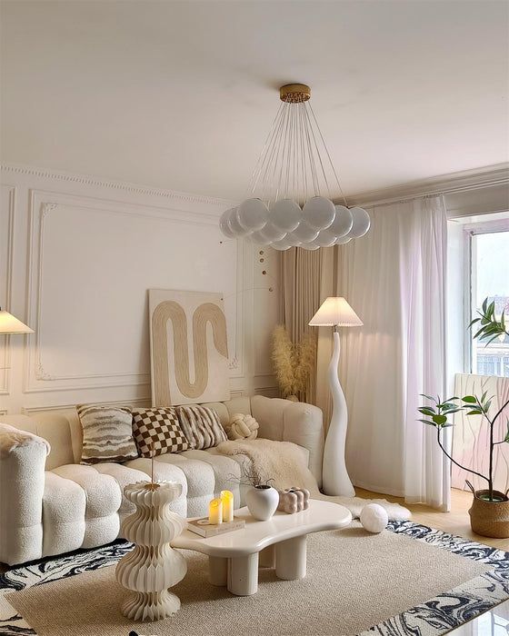 Twisted Pleated Floor Lamp - Simprolos