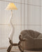Twisted Pleated Floor Lamp - Simprolos