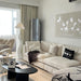 Twisted Pleated Floor Lamp Simprolos