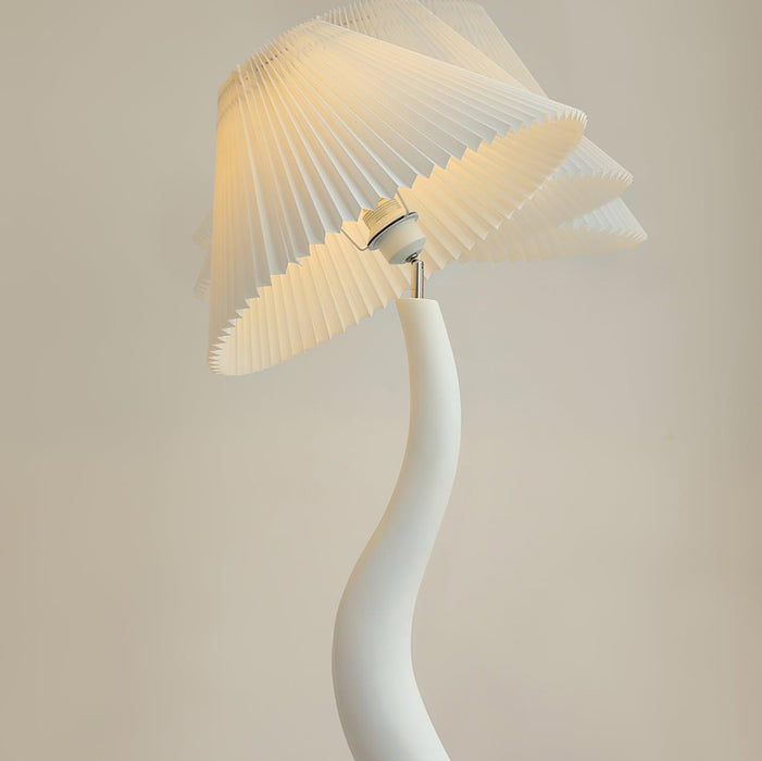 Twisted Pleated Floor Lamp Simprolos