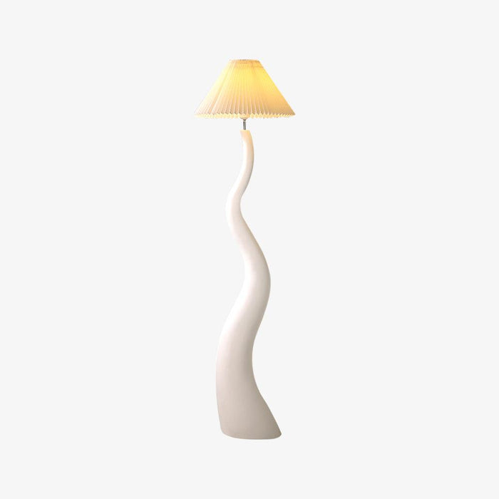 Twisted Pleated Floor Lamp Simprolos