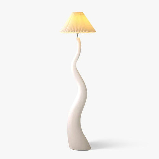 Twisted Pleated Floor Lamp Simprolos