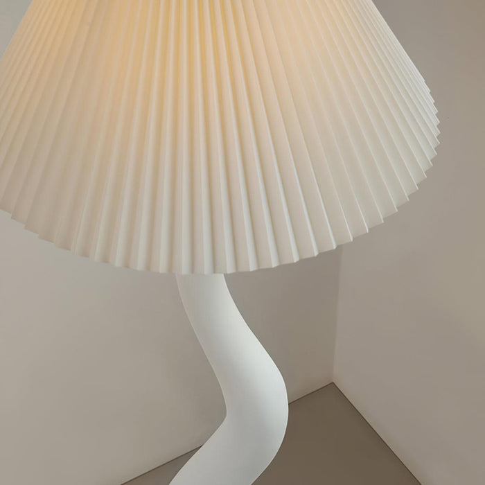 Twisted Pleated Floor Lamp - Simprolos