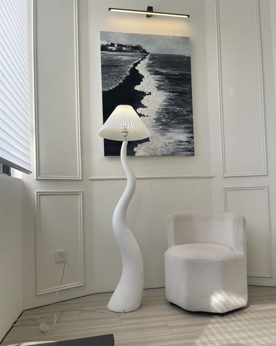 Twisted Pleated Floor Lamp Simprolos