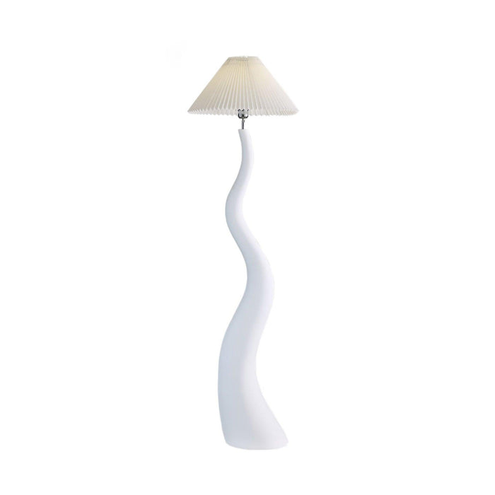 Twisted Pleated Floor Lamp - Simprolos