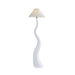 Twisted Pleated Floor Lamp - Simprolos