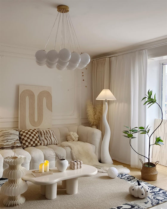 Twisted Pleated Floor Lamp - Simprolos