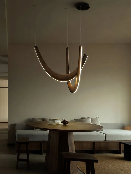 U Wooden Pendant Lamp - Simprolos