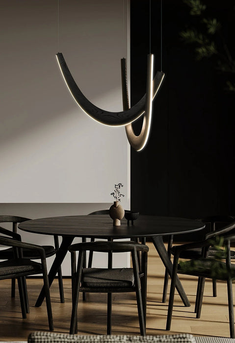 U Wooden Pendant Lamp - Simprolos