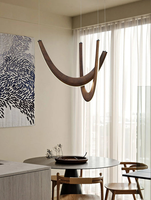 U Wooden Pendant Lamp - Simprolos