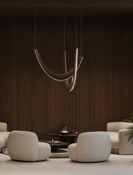 U Wooden Pendant Lamp - Simprolos