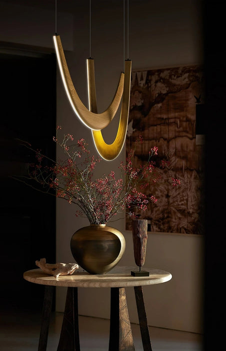 U Wooden Pendant Lamp - Simprolos